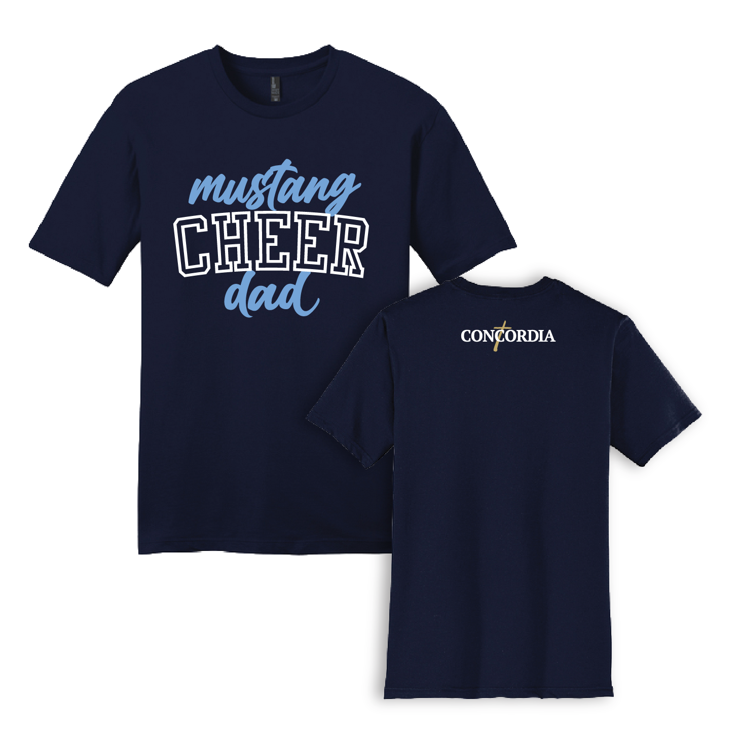 CLSO Parent T-Shirt | "Mustang Cheer Dad"