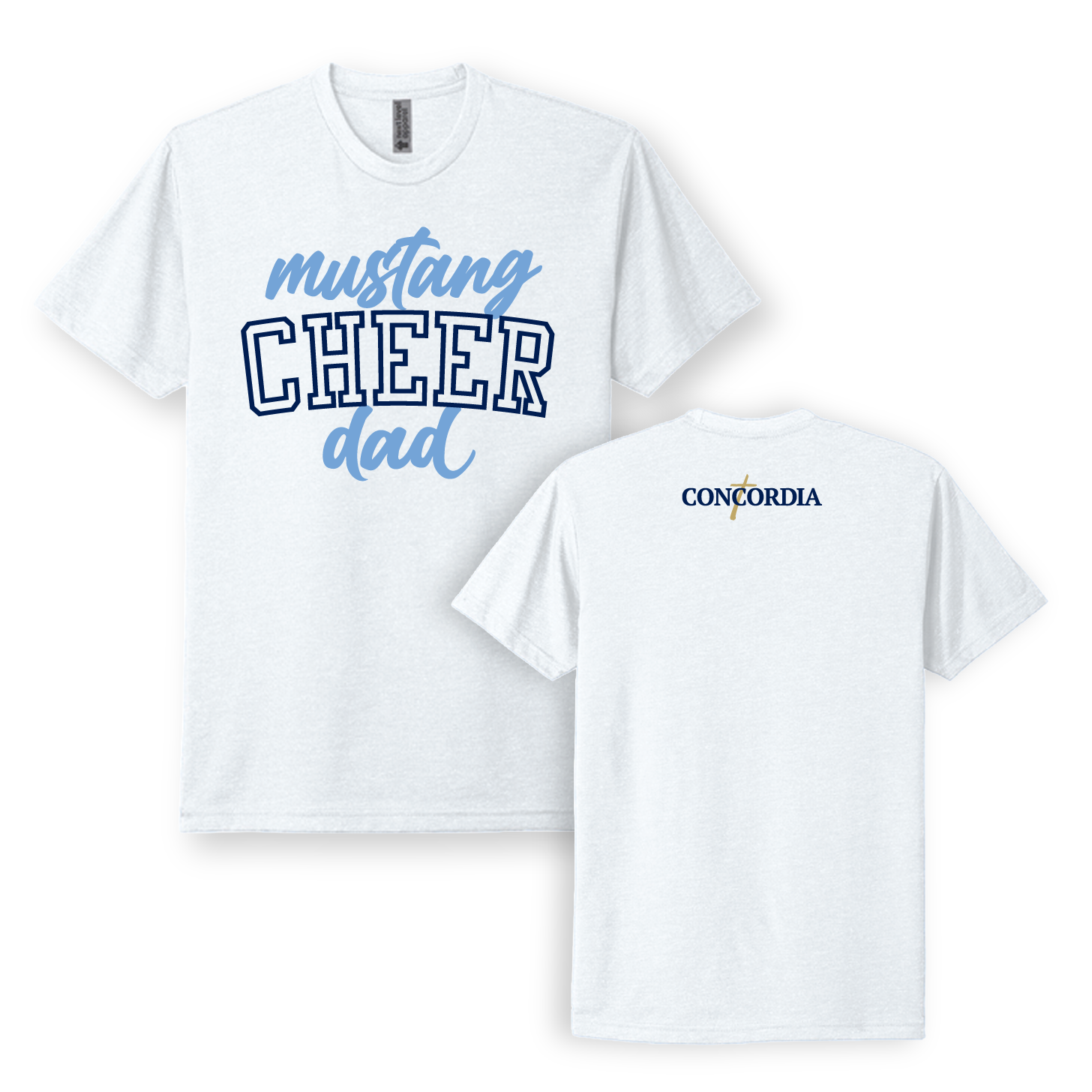 CLSO Parent T-Shirt | "Mustang Cheer Dad"