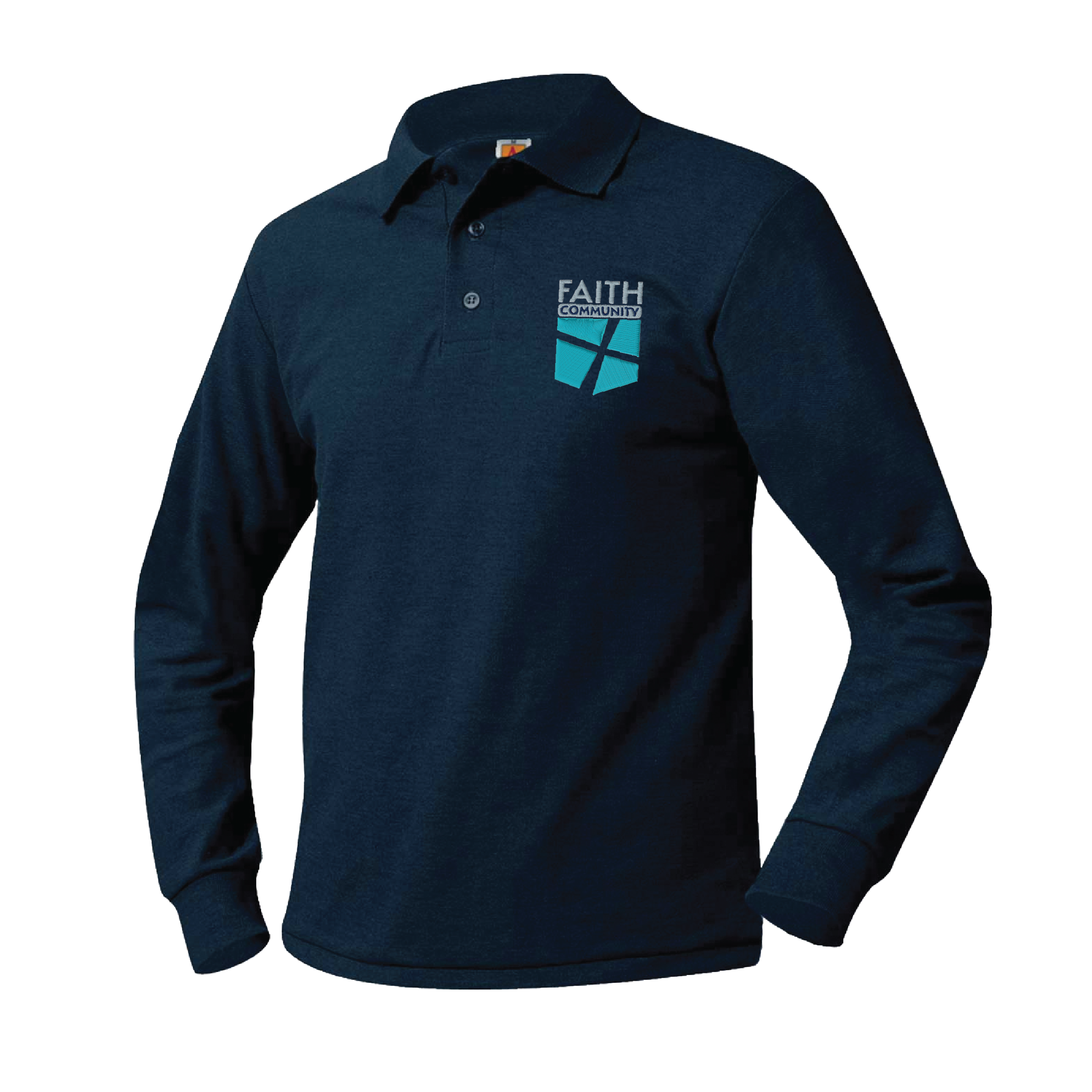 FCA Long Sleeve Polo