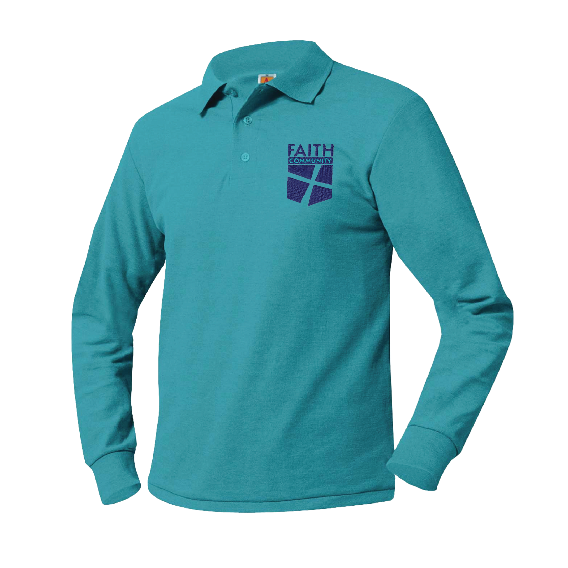 FCA Long Sleeve Polo