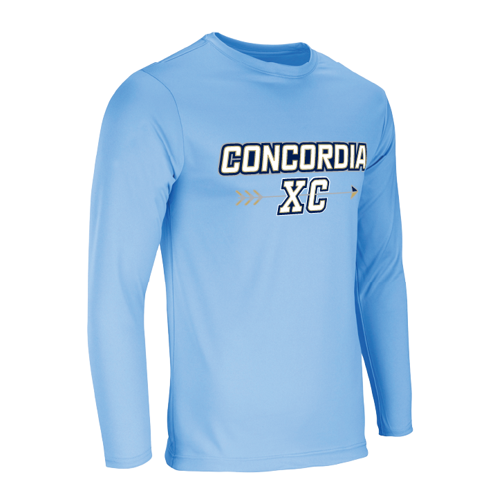 CLSO White LS T-Shirt | "Concordia Cross Country"