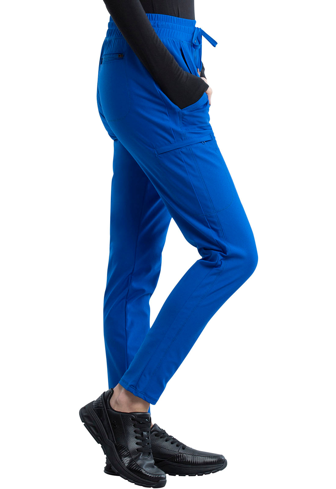 Cherokee FORM Mid Rise Tapered Leg Drawstring Pant