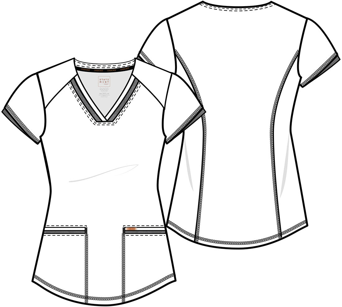 Cherokee FORM V-Neck Top