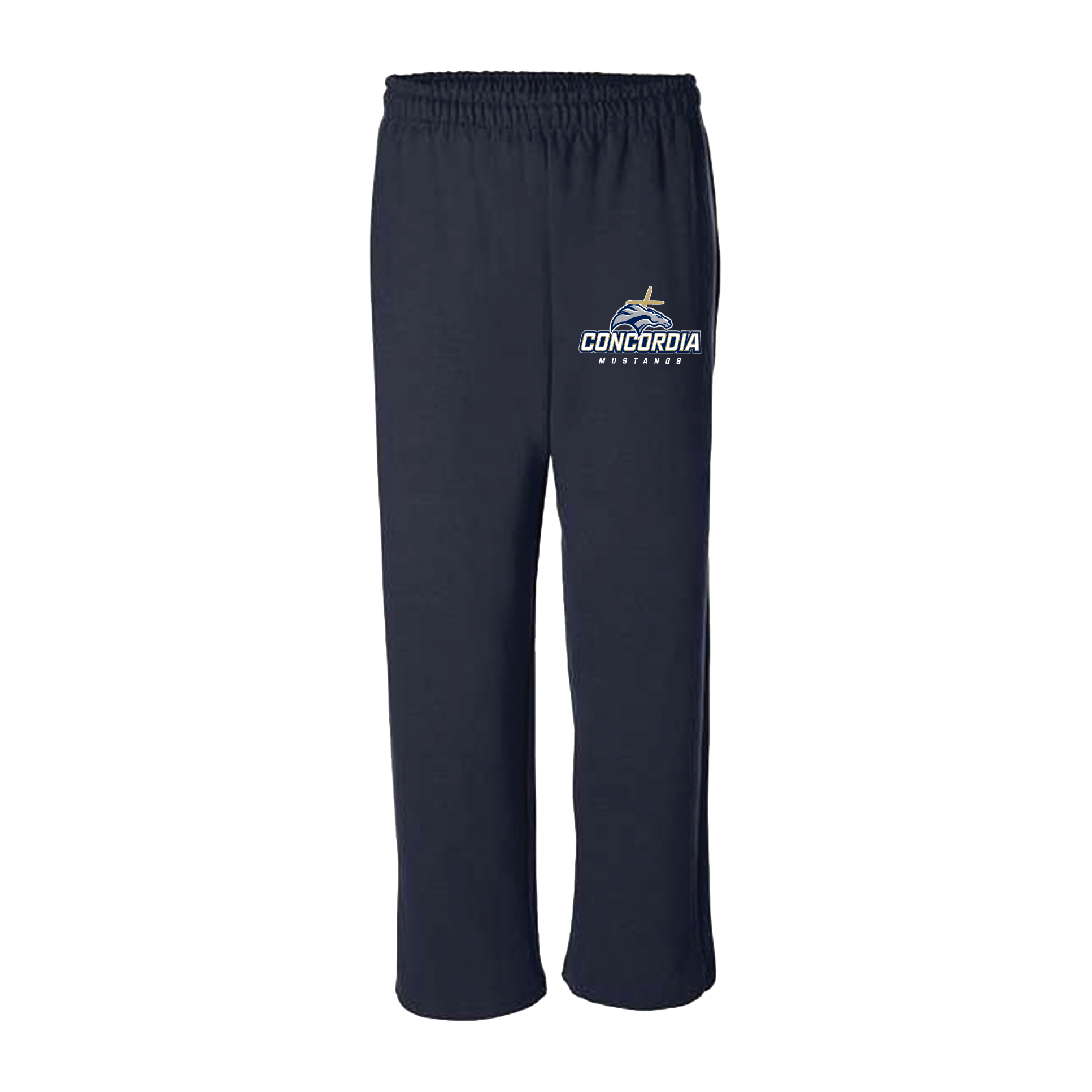 CLSO Open-Bottom Sweatpants | "Concordia Mustangs"