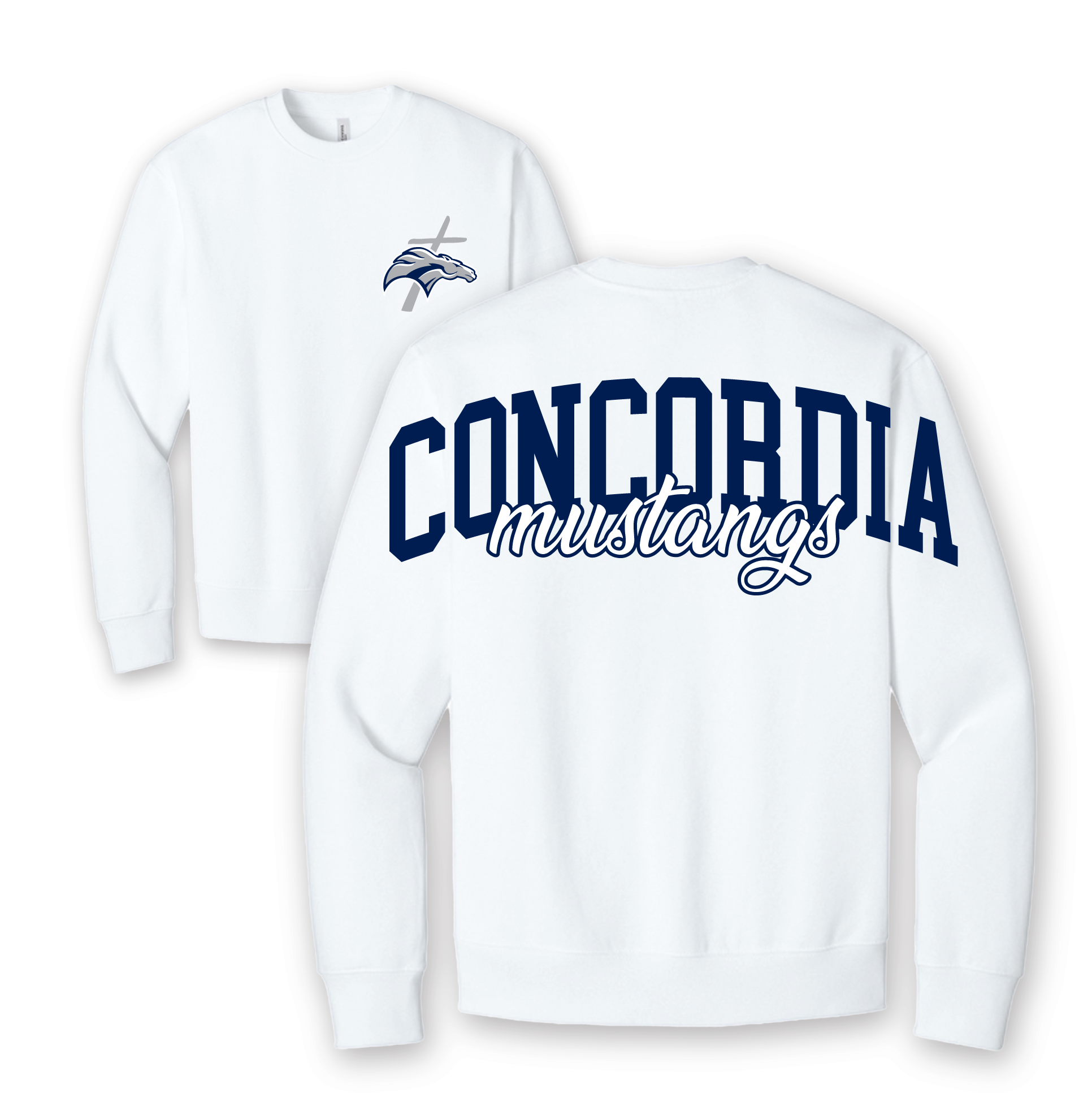 CLSO Crewneck Sweatshirt | Oversized "CONCORDIA"