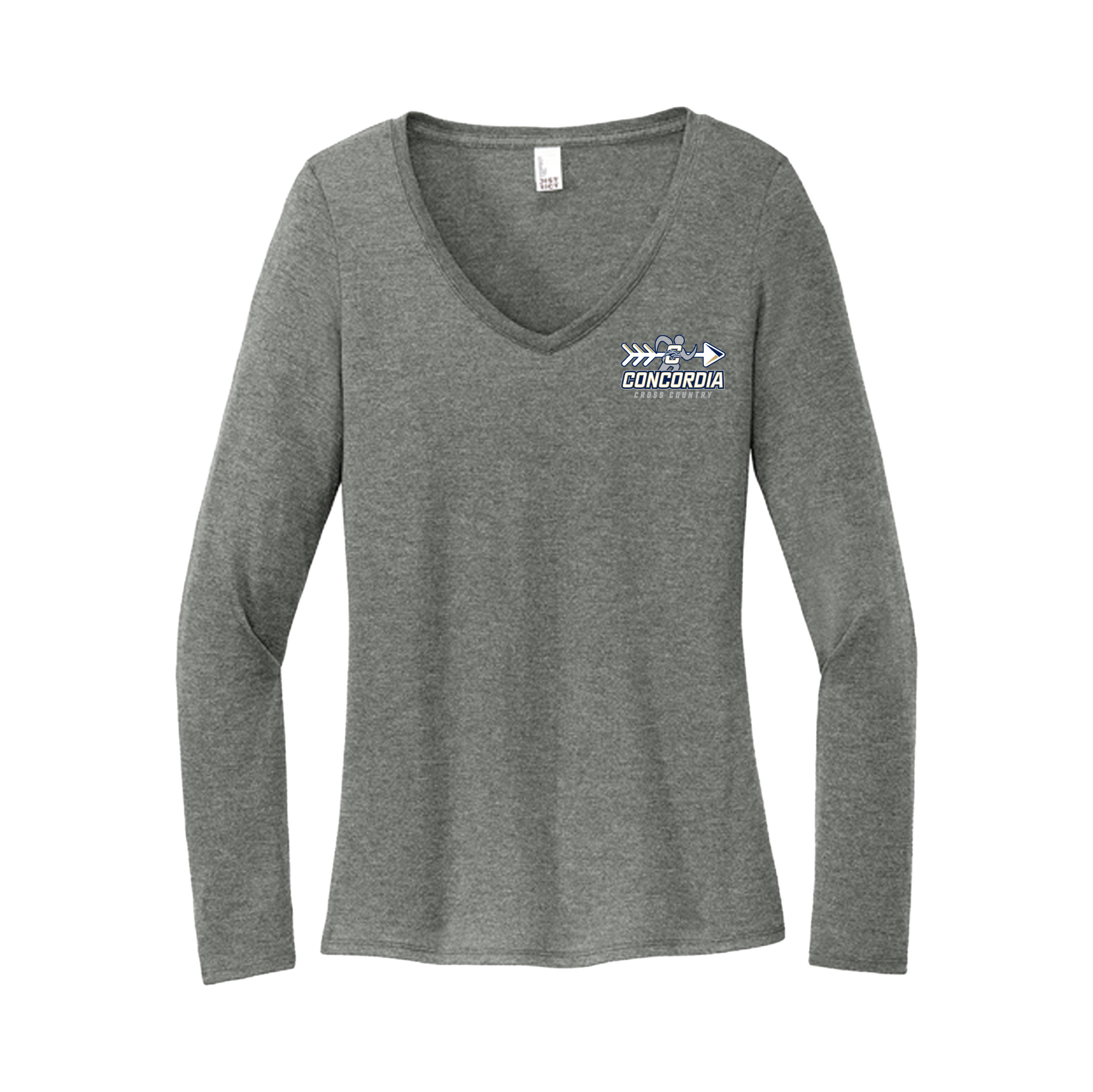 CLSO Women's LS V-Neck | "Concordia Cross Country"
