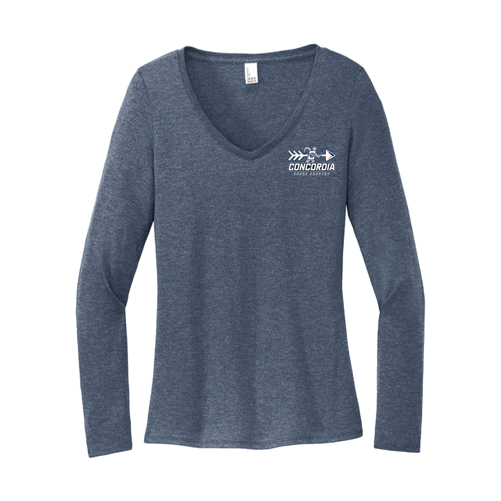 CLSO Women's LS V-Neck | "Concordia Cross Country"