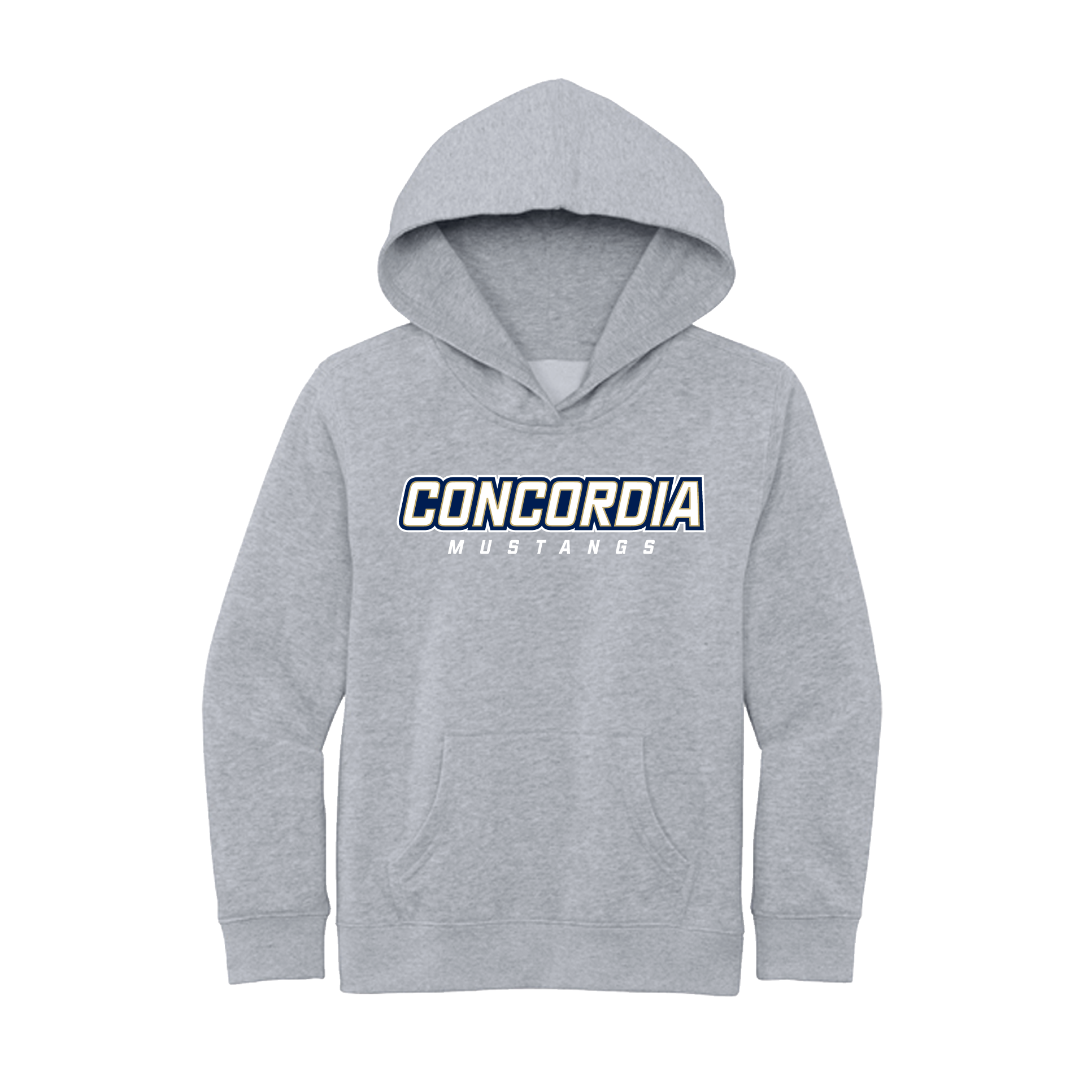 CLSO Youth Gray Hoodie | "Concordia Mustangs"