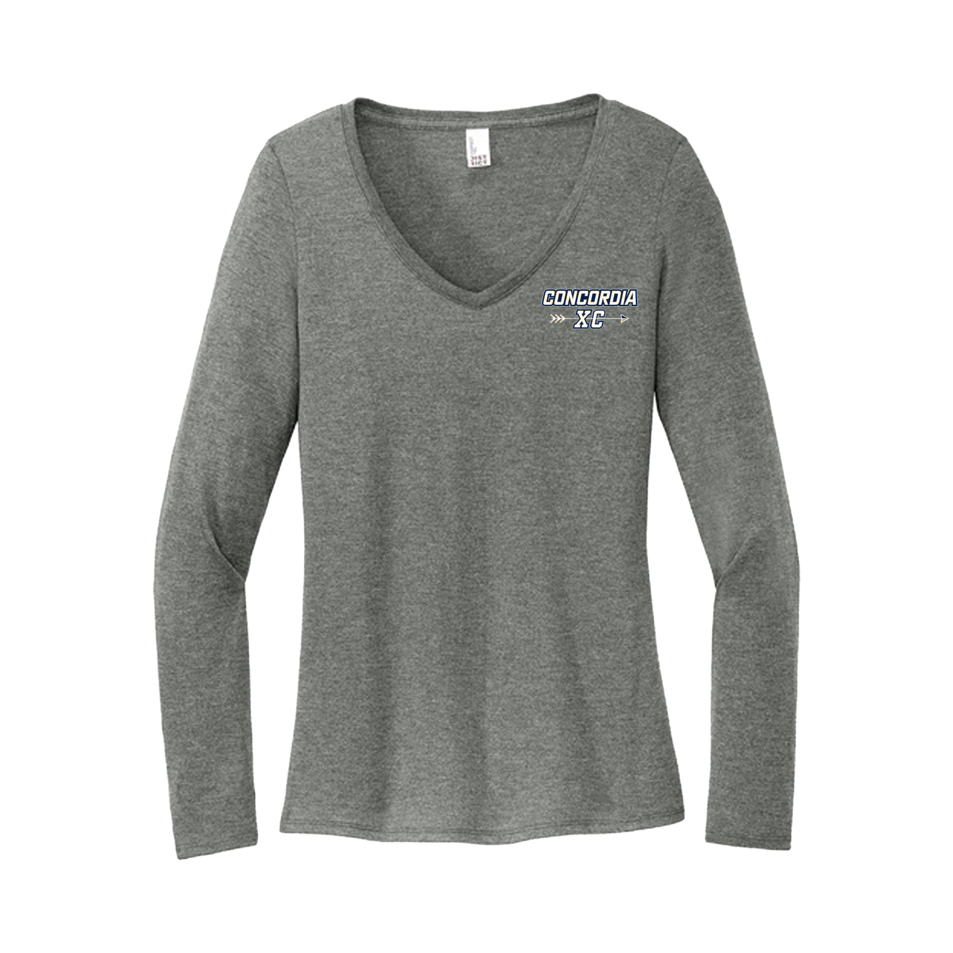 CLSO Women's LS V-Neck | "Concordia Cross Country"