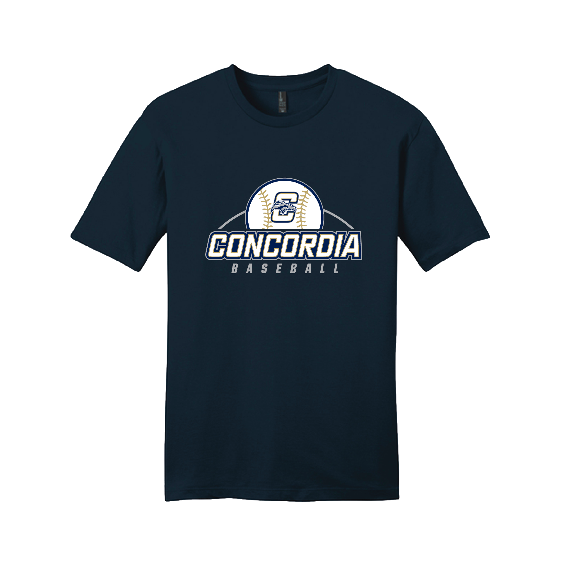 CLSO Navy T-Shirt | "Concordia Baseball"