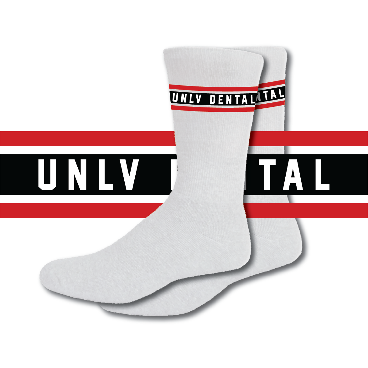 UNLV Dental - Socks