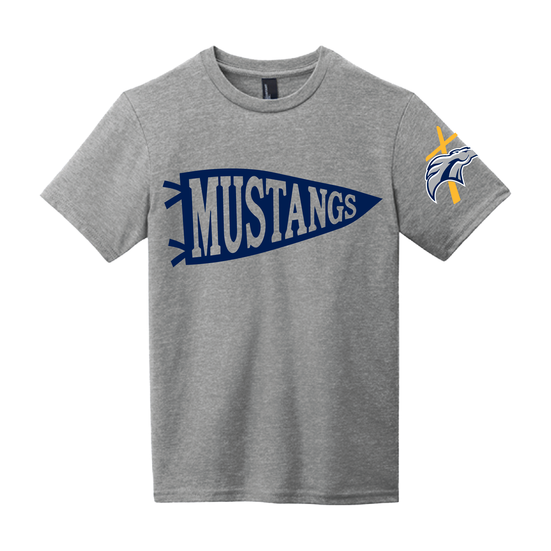 CLSO Youth Graphic Tee | Mustangs Pennant Item 89