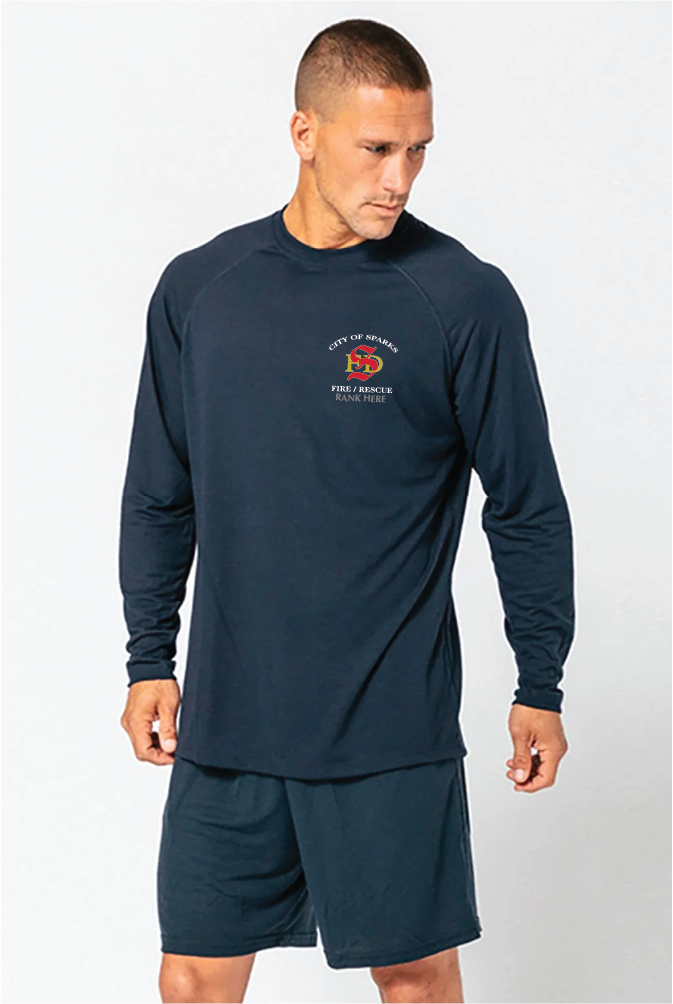 Sparks Fire Department Long Sleeve DFND Tee (Fire Resistant)