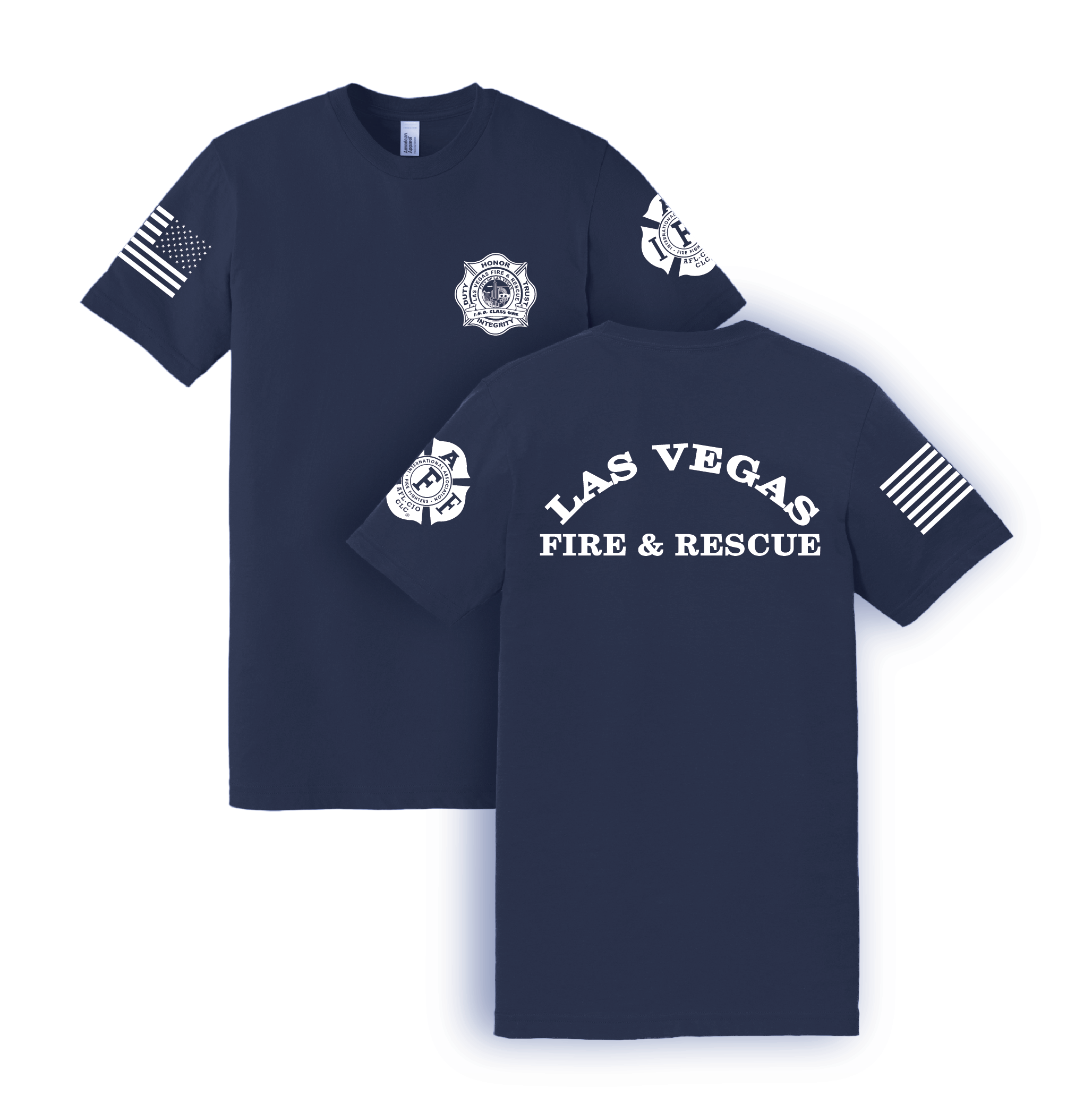 LVFR (Las Vegas Fire & Rescue) 50/50 Duty Shirts