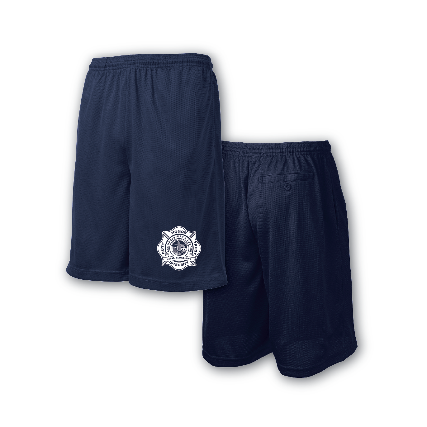 LVFR (Las Vegas Fire & Rescue) Off Duty Mesh Shorts