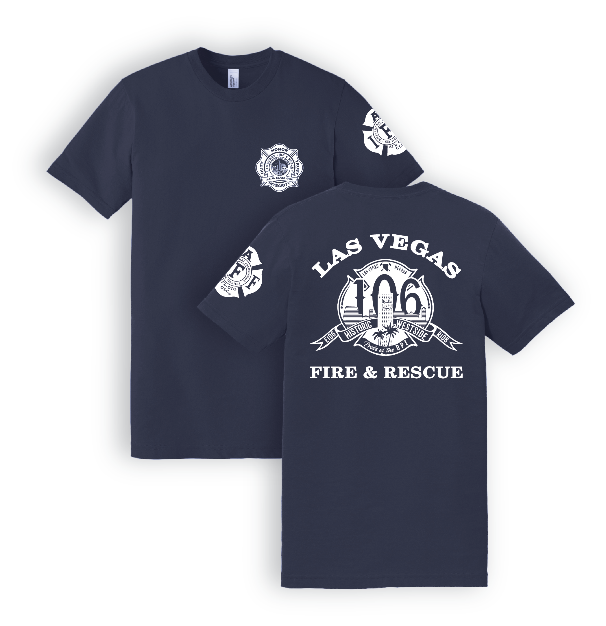 LVFR (Las Vegas Fire & Rescue) Station 106 Duty Shirts