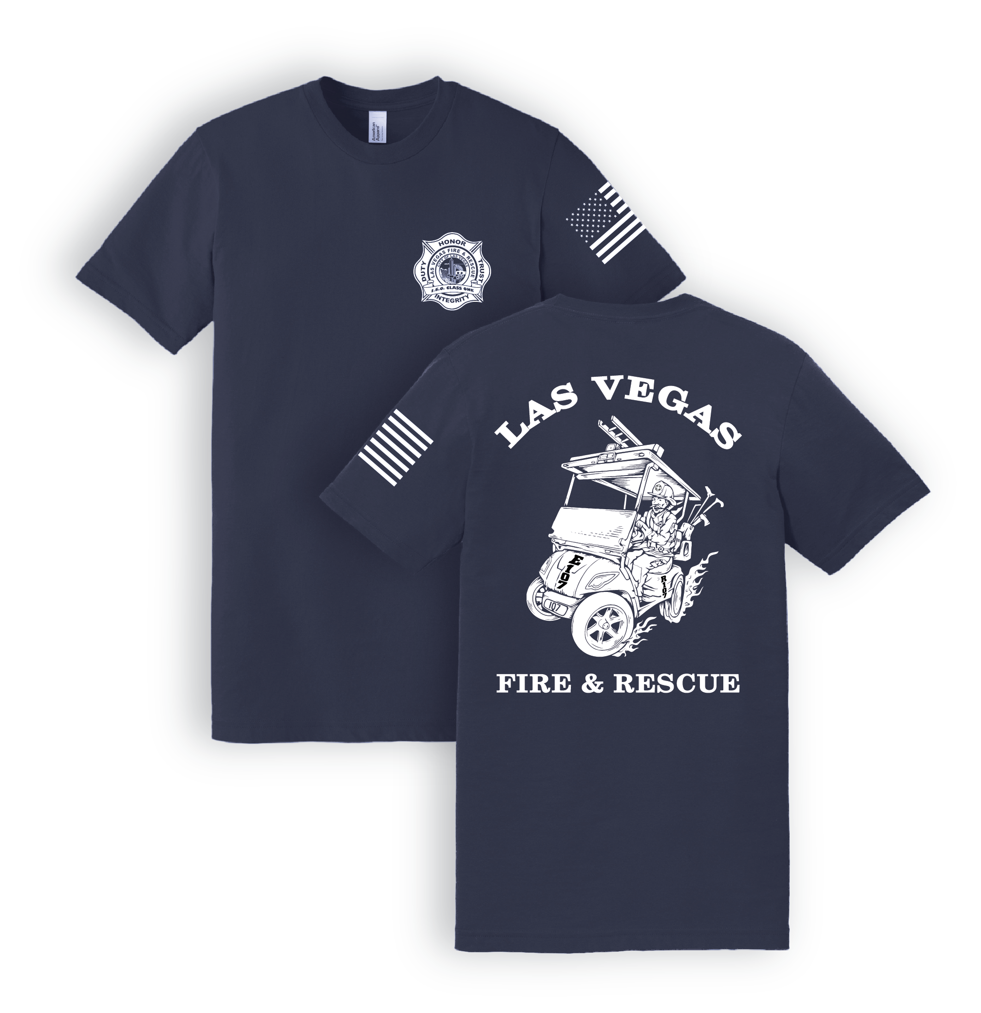 LVFR (Las Vegas Fire & Rescue) Station 107 Duty Shirt