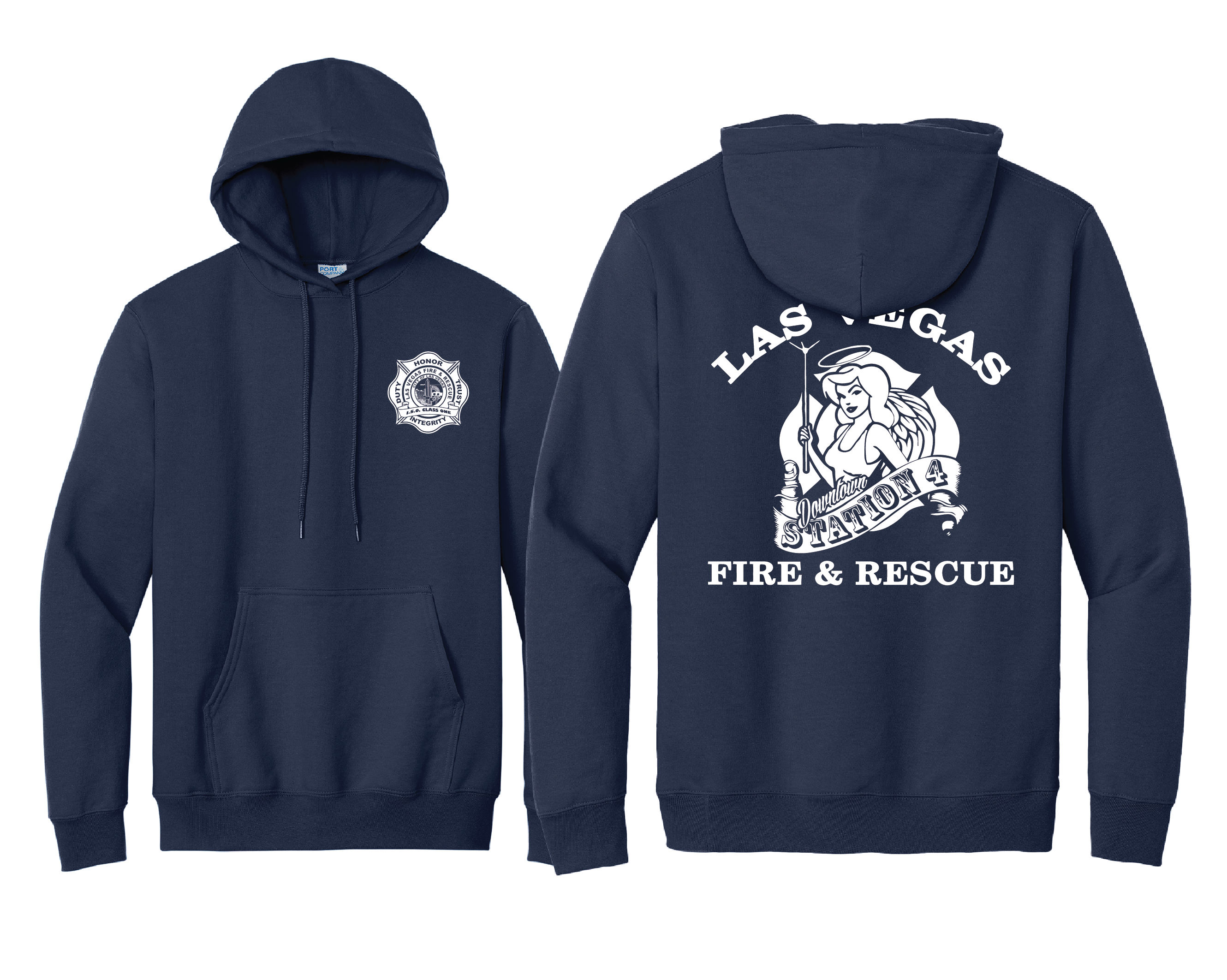 LVVR (LAS VEGAS FIRE & RESCUE) STATION 4 DUTY HOODIE