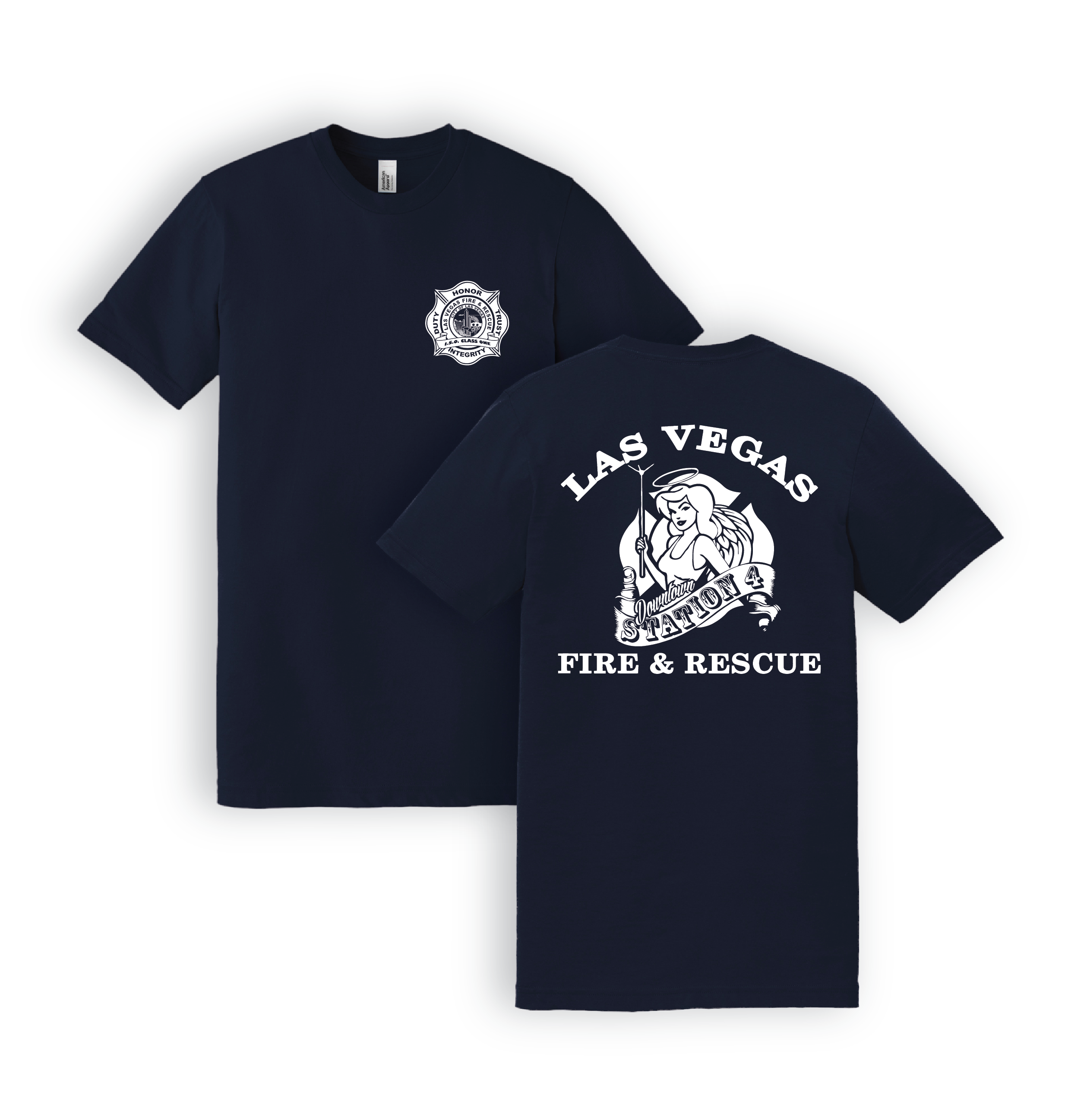 LVFR (Las Vegas Fire & rescue) Station 4 Duty Shirt