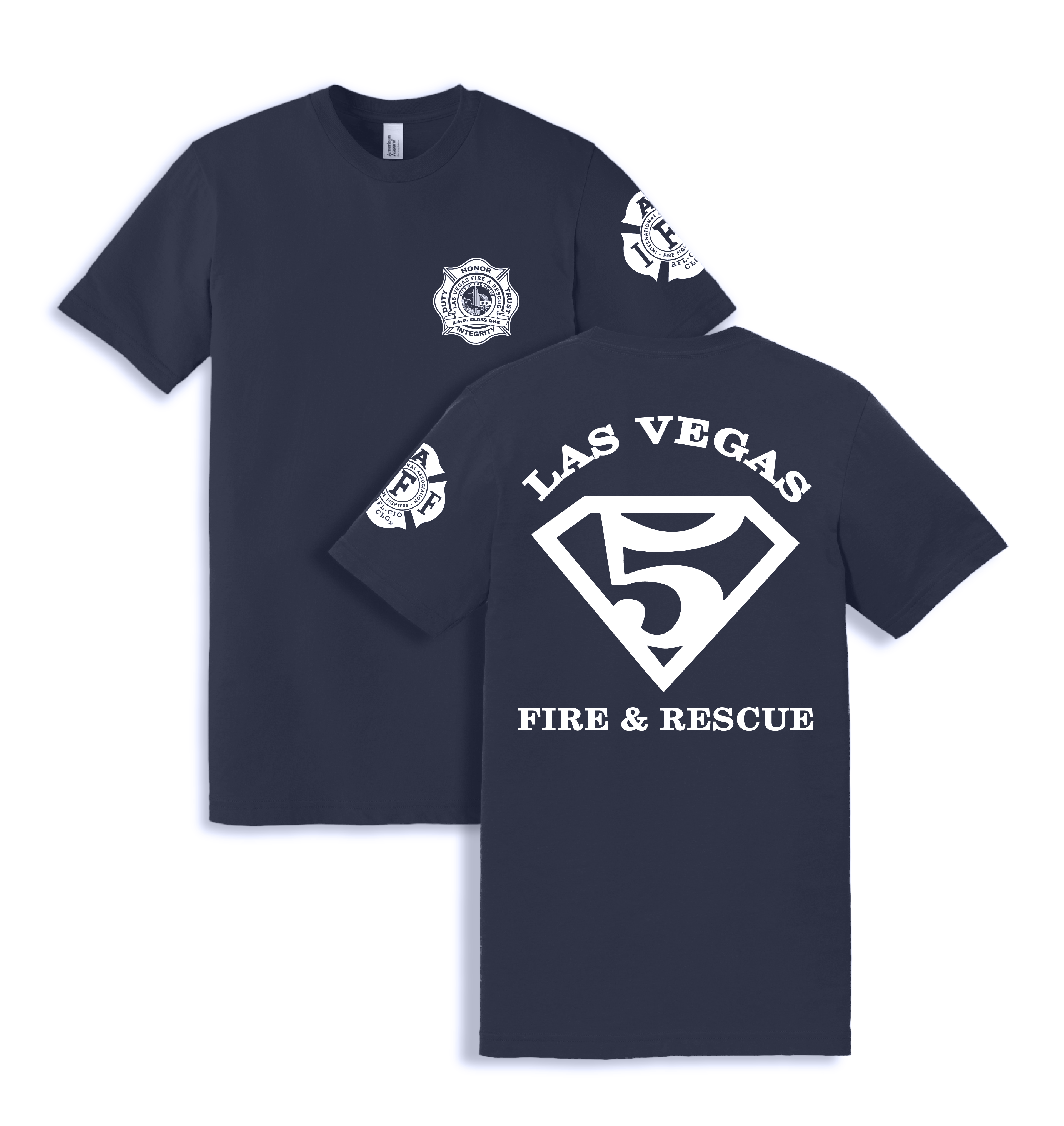 LVFR (Las Vegas Fire & Rescue) Station 5 Duty Shirt