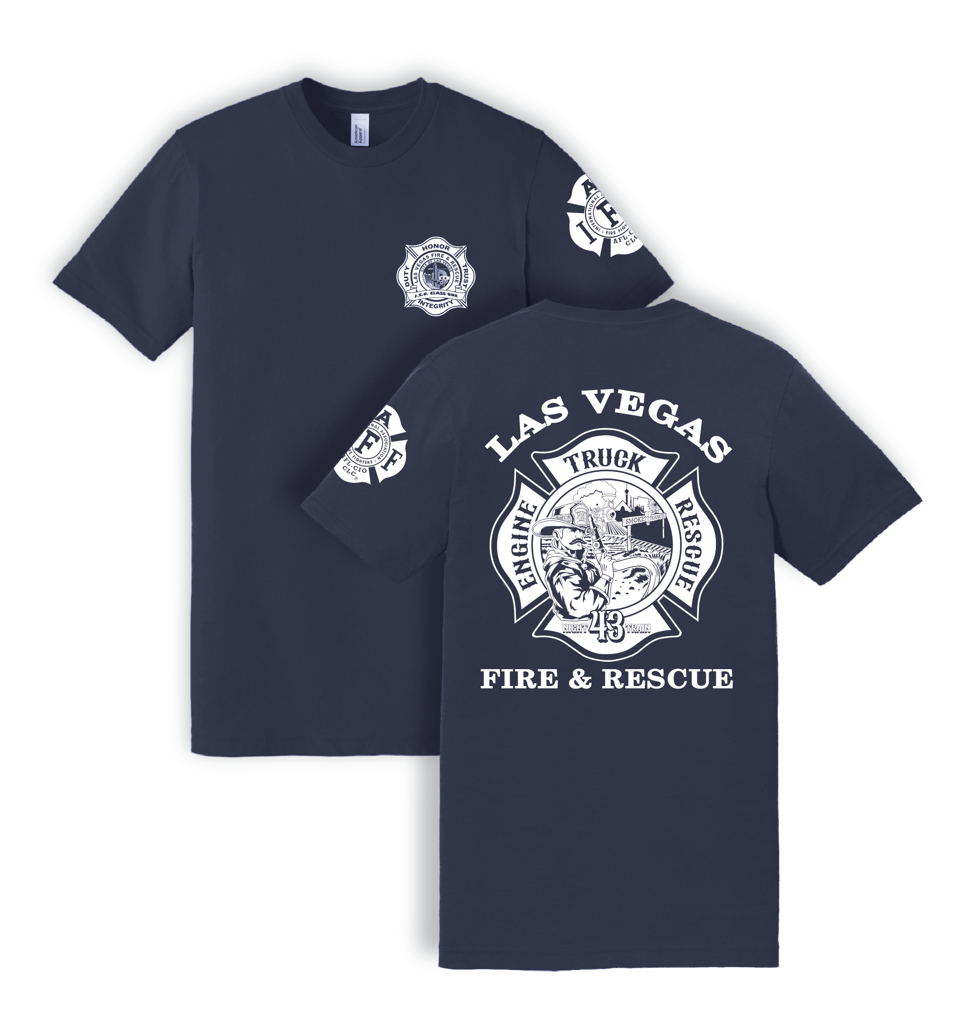 LVFR (Las Vegas Fire & Rescue) Station 43 Duty Shirt