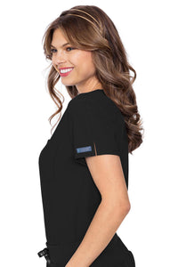 Med Couture Insight One Pocket Tuck-In Top