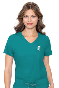 Med Couture Insight One Pocket Tuck-In Top