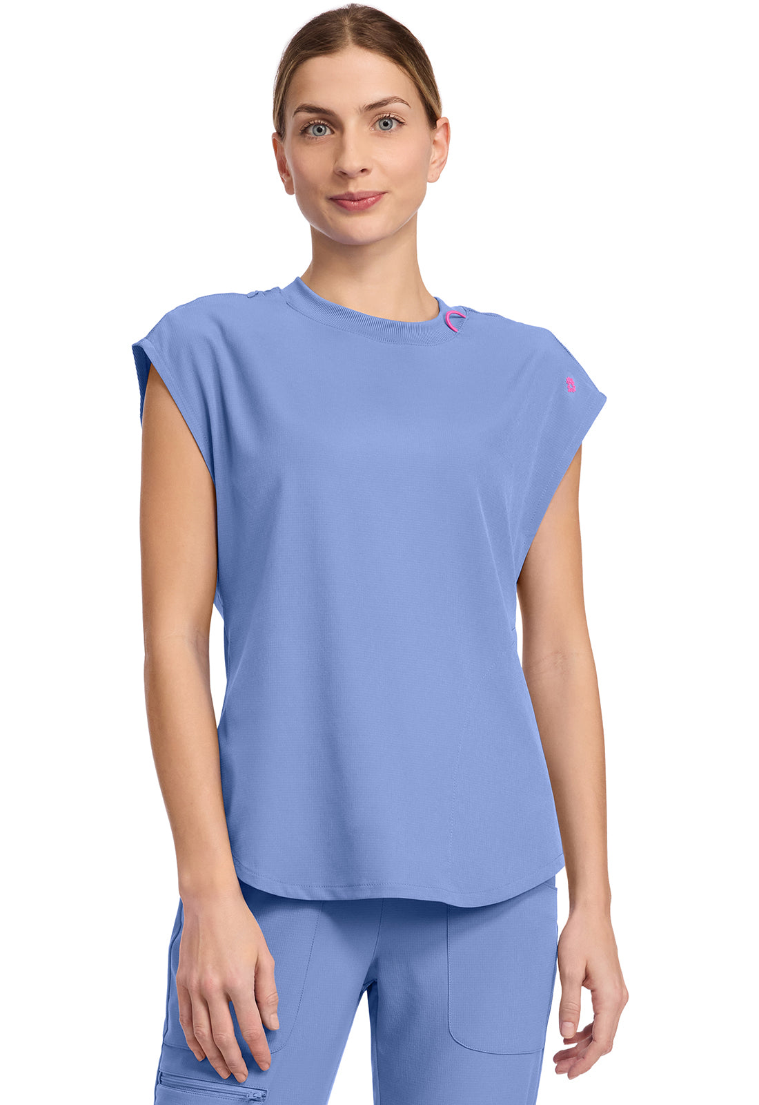 Med Couture Round Neck Tuckable Top