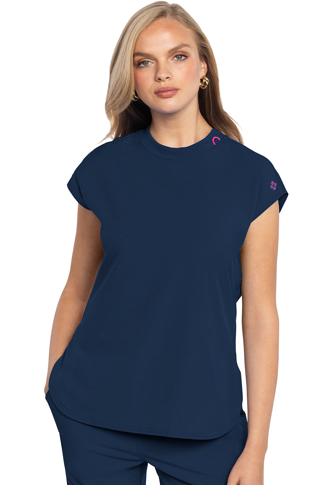 Med Couture Round Neck Tuckable Top