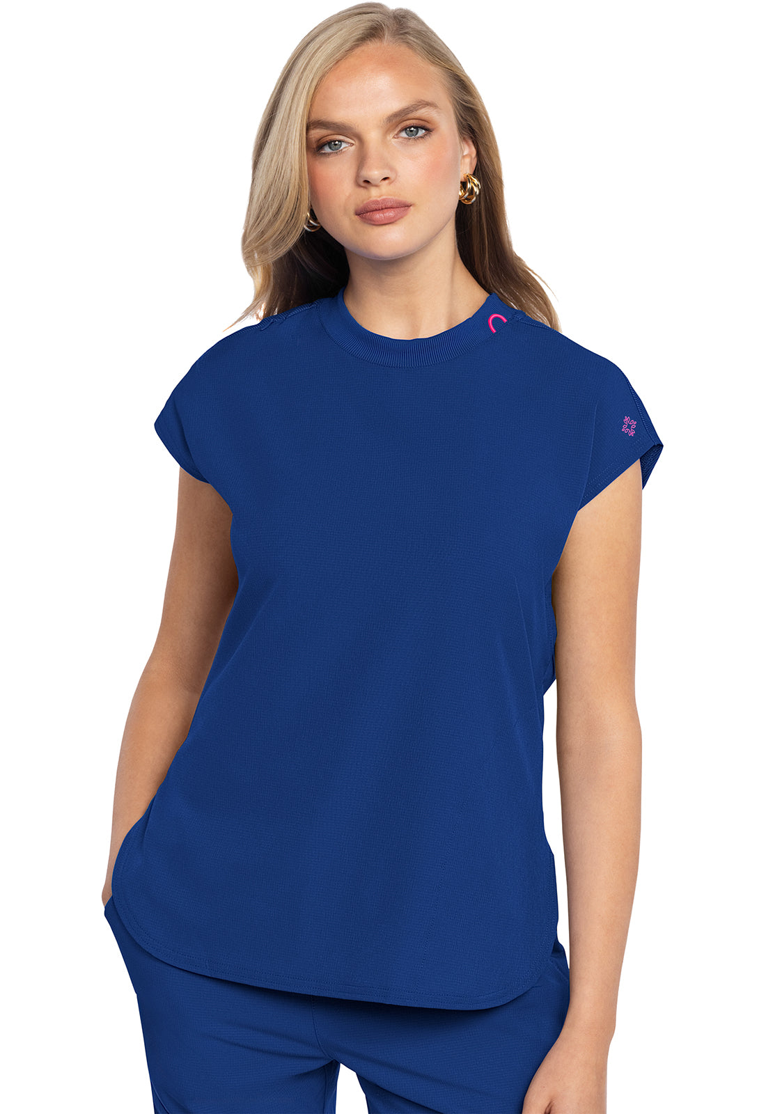 Med Couture Round Neck Tuckable Top