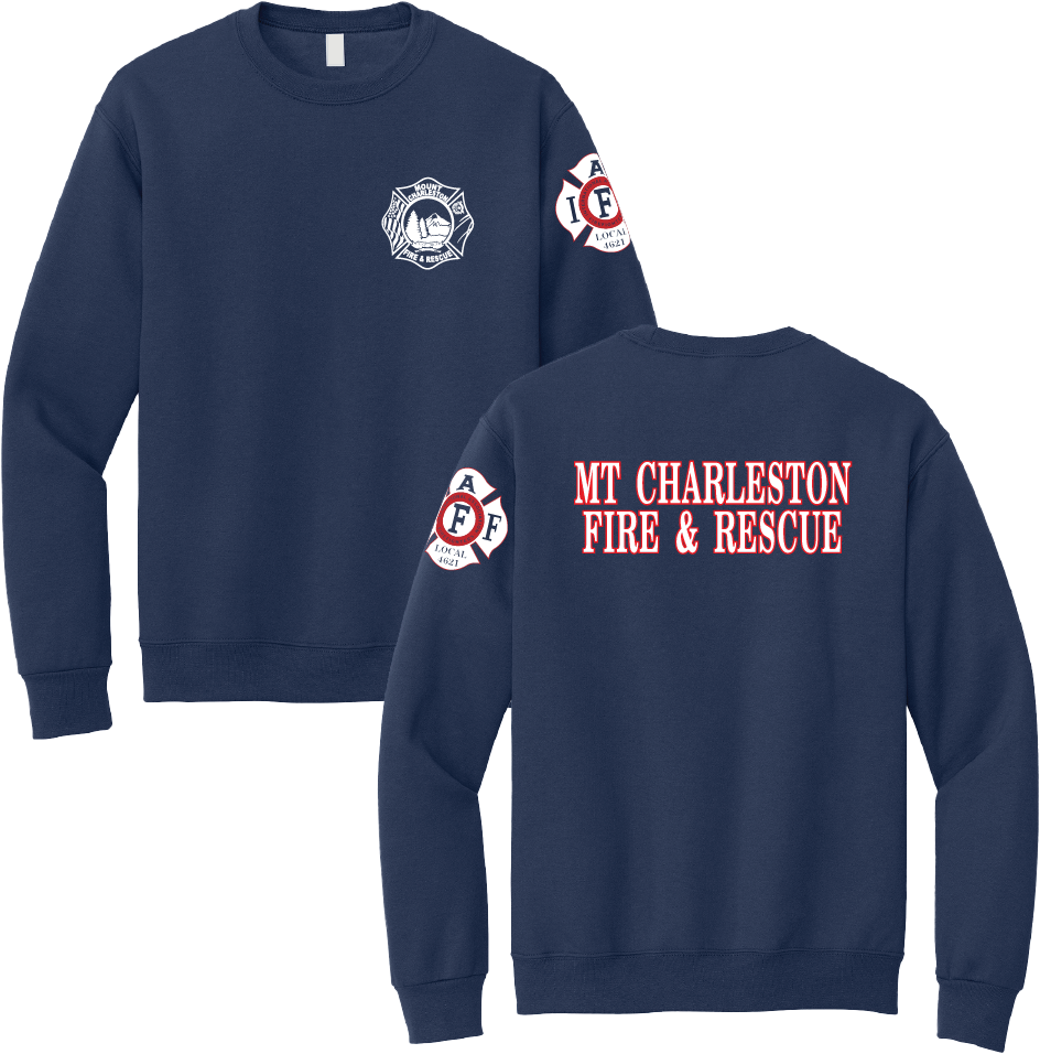 MCFR (Mount Charleston Fire & Resuce) Crewneck Sweatshirt