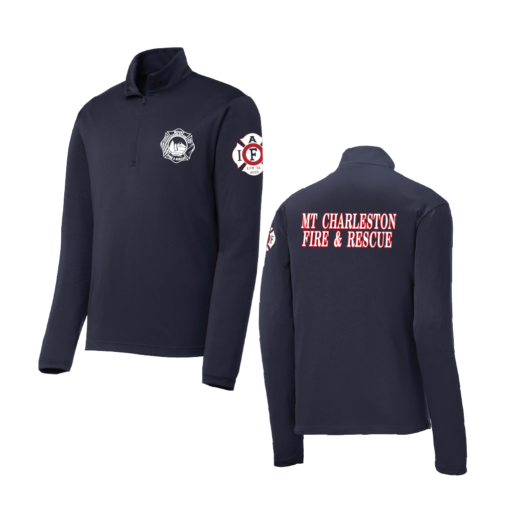 MCFR (Mount Charleston Fire & Rescue)  1/4 Zip Pullover