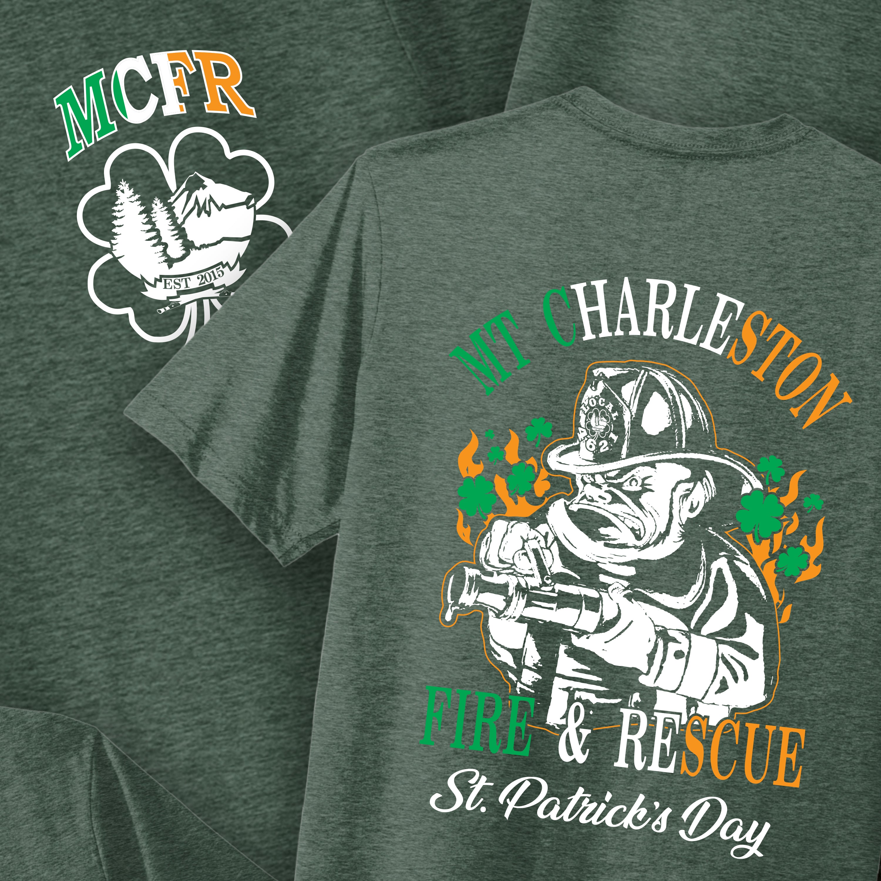 MCFR (Mount Charleston Fire & Rescue) St. Patrick's Day Shirts