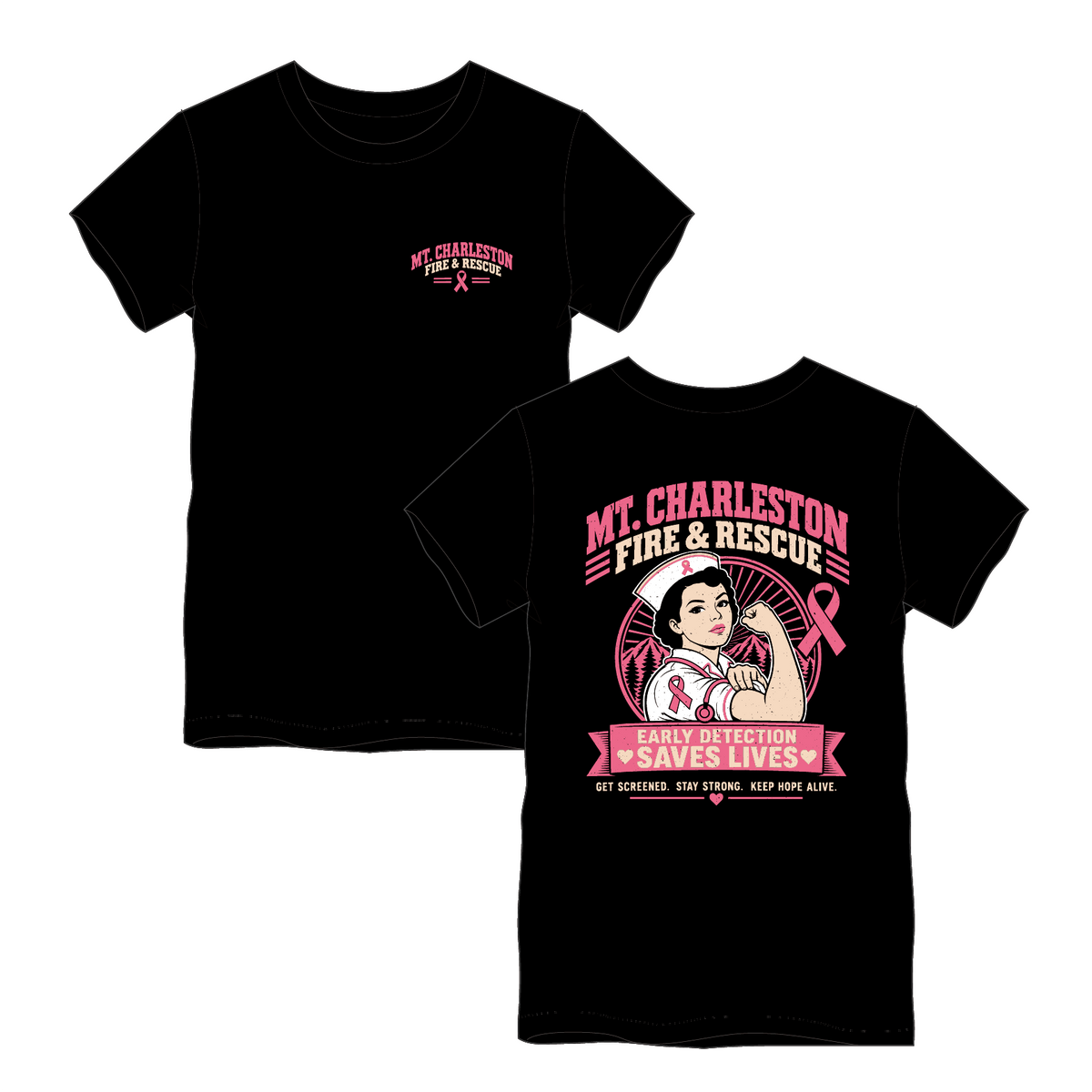 MCFR (Mount Charleston Fire & Rescue) Breast Cancer Awareness 2026 Shirts