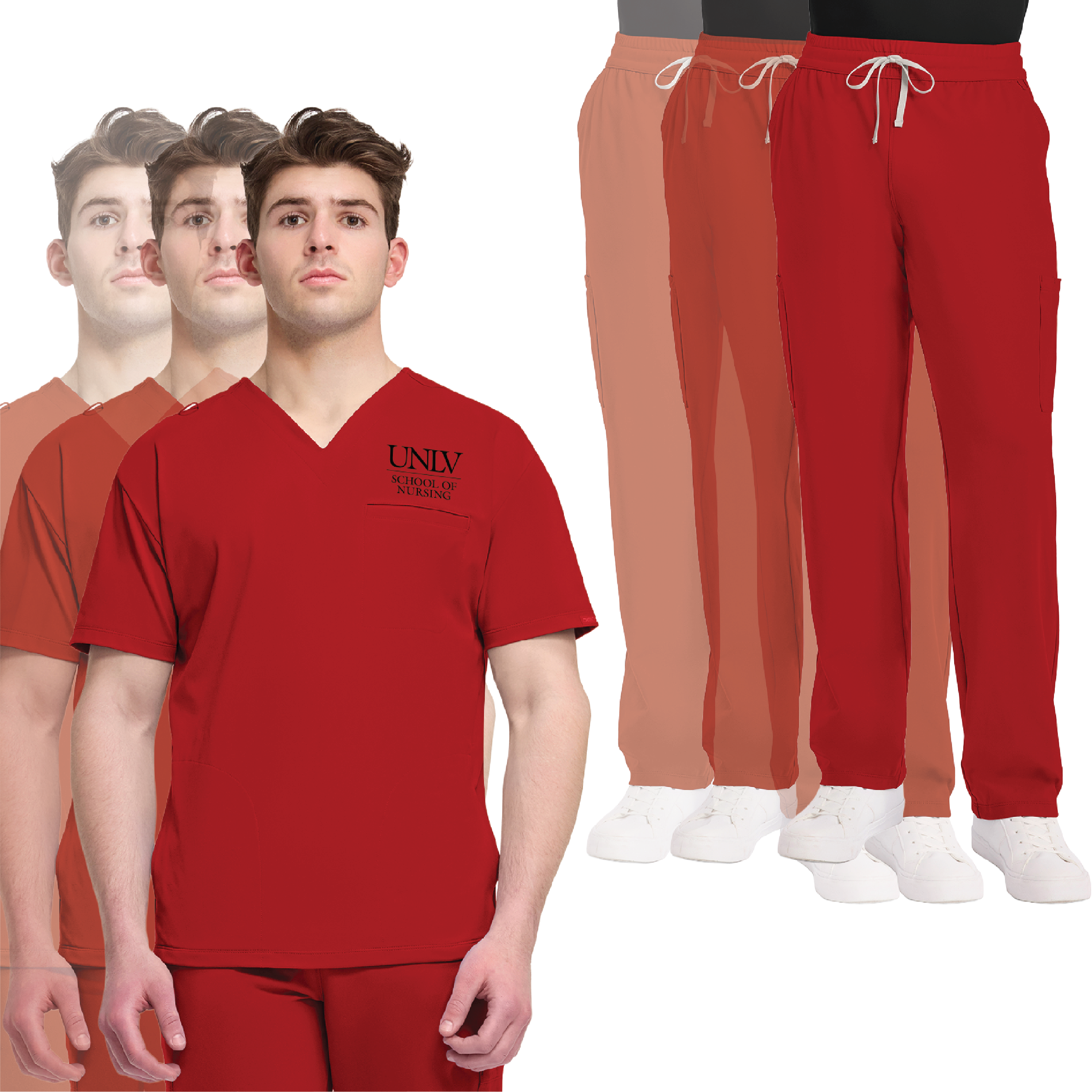 Men's UNLV Nursing DEMSN Scrub Bundle