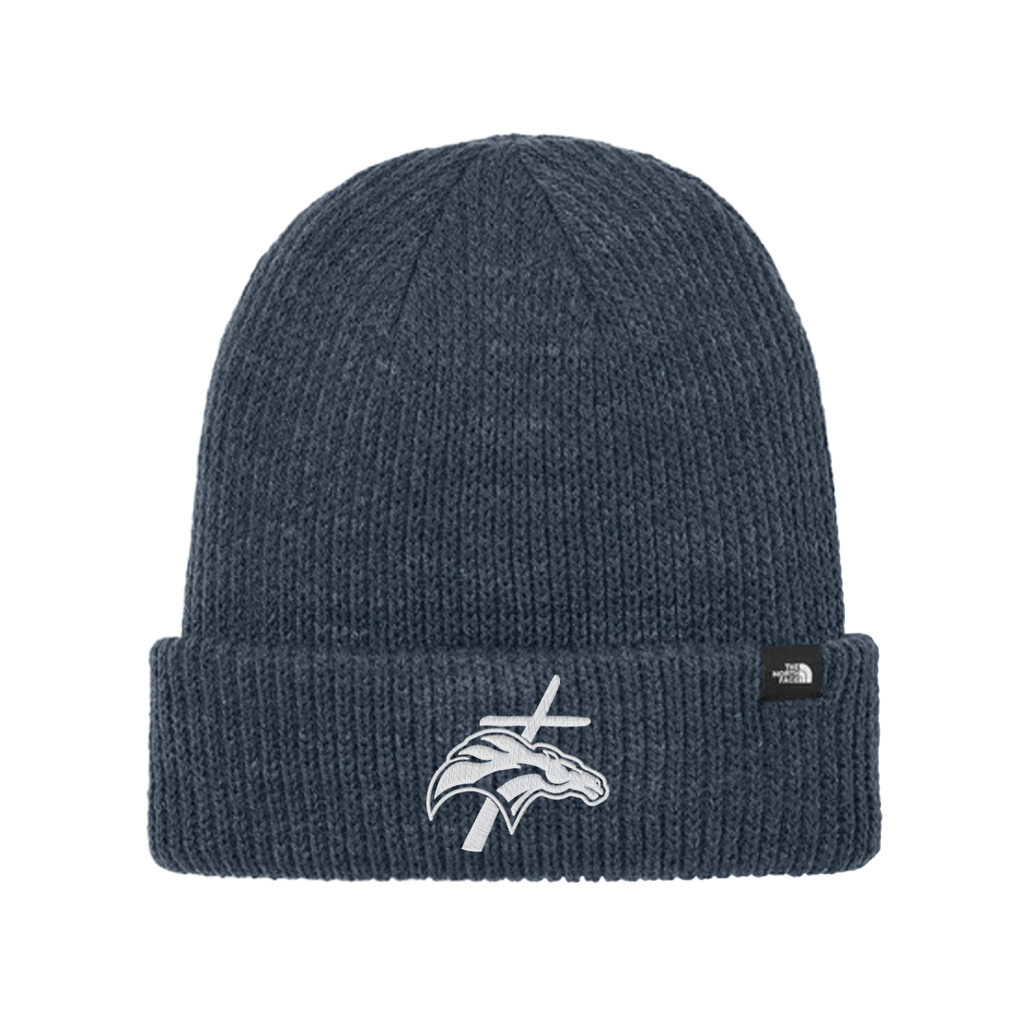 CLSO The North Face® Beanie | 1-Color Mustang + Cross