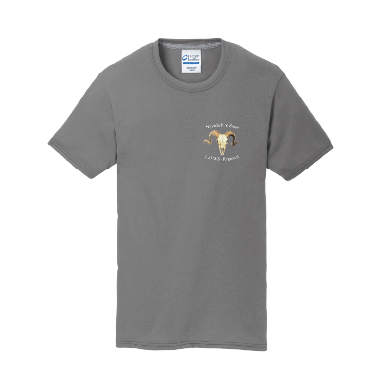 Nevada Fire Zone SS Tee - Poly Cotton Blend