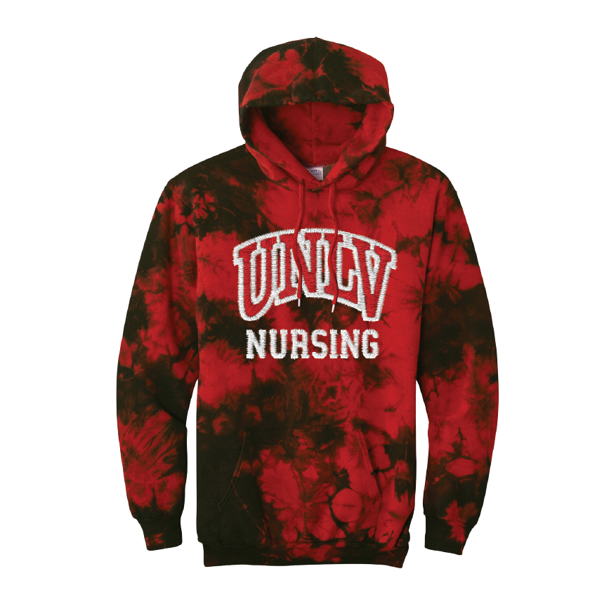 UNLV Nursing - Unisex Tie-Dye Hoodie