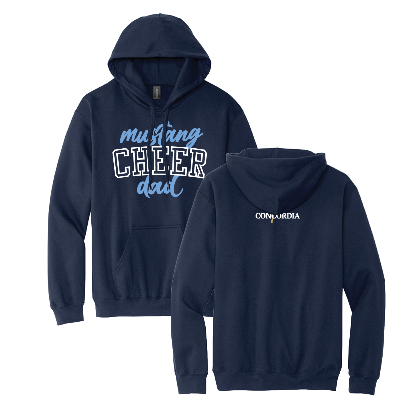 CLSO Parent Hoodie | "Mustang Cheer Dad"