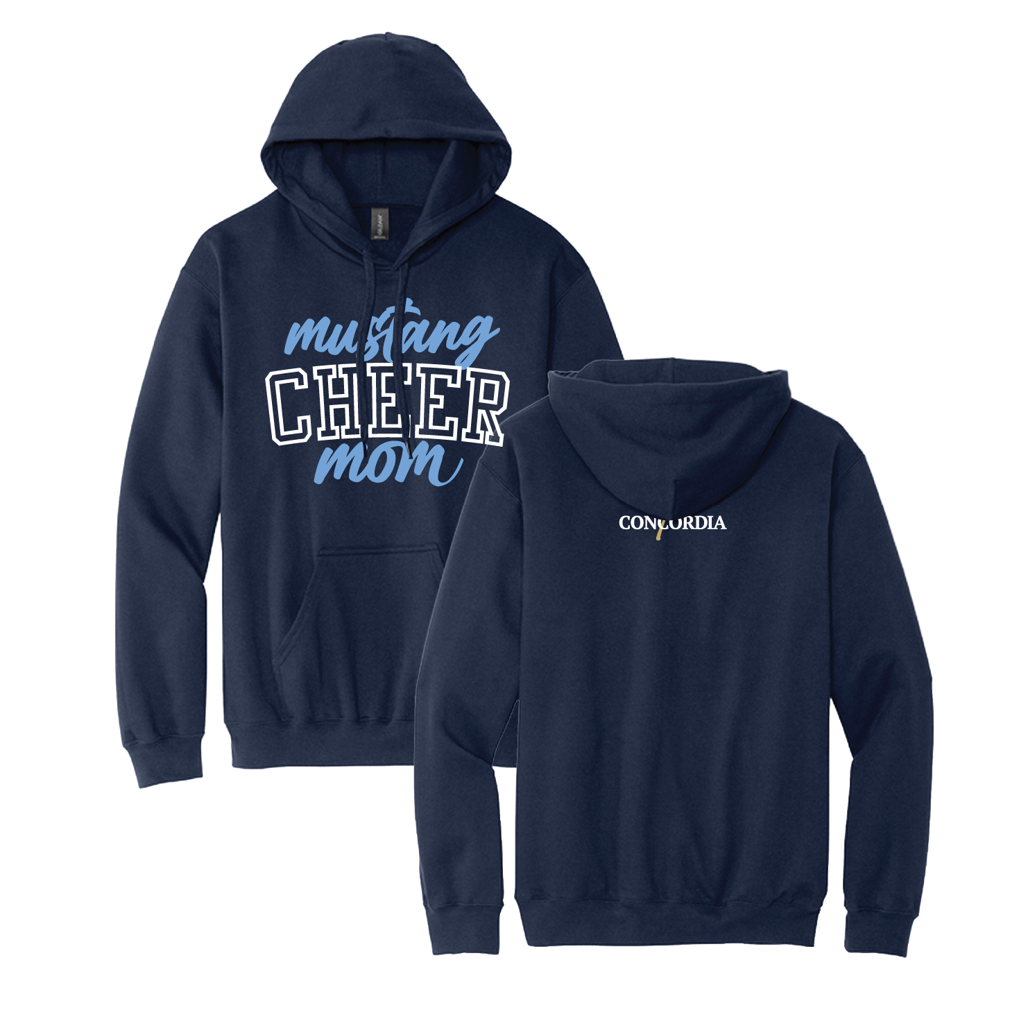 CLSO Parent Hoodie | "Mustang Cheer Mom"