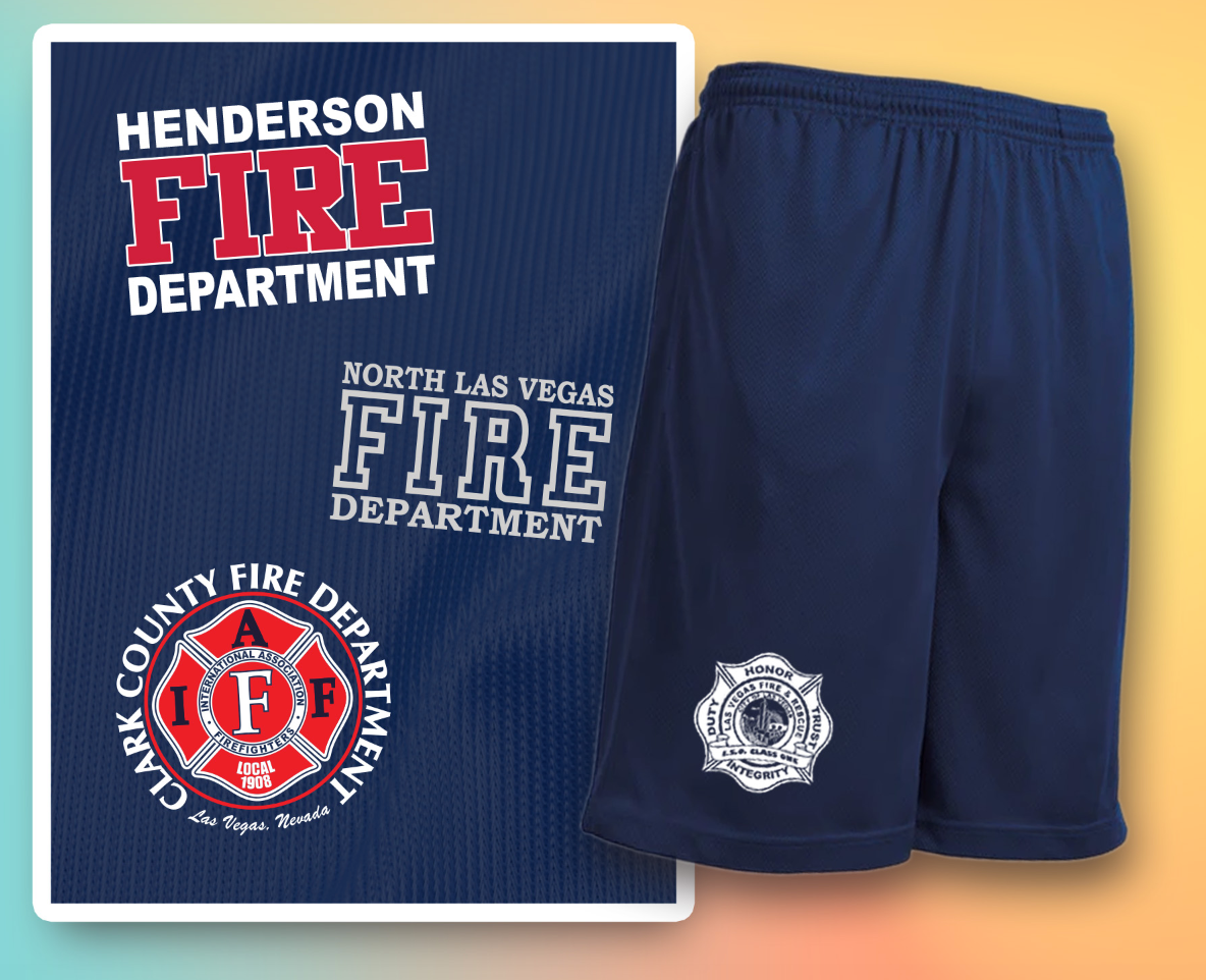 NLVFD Duty Workout Shorts Bundle