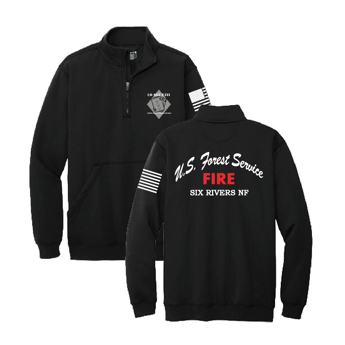 USFS Six Rivers NF Duty Carhartt Q Zip