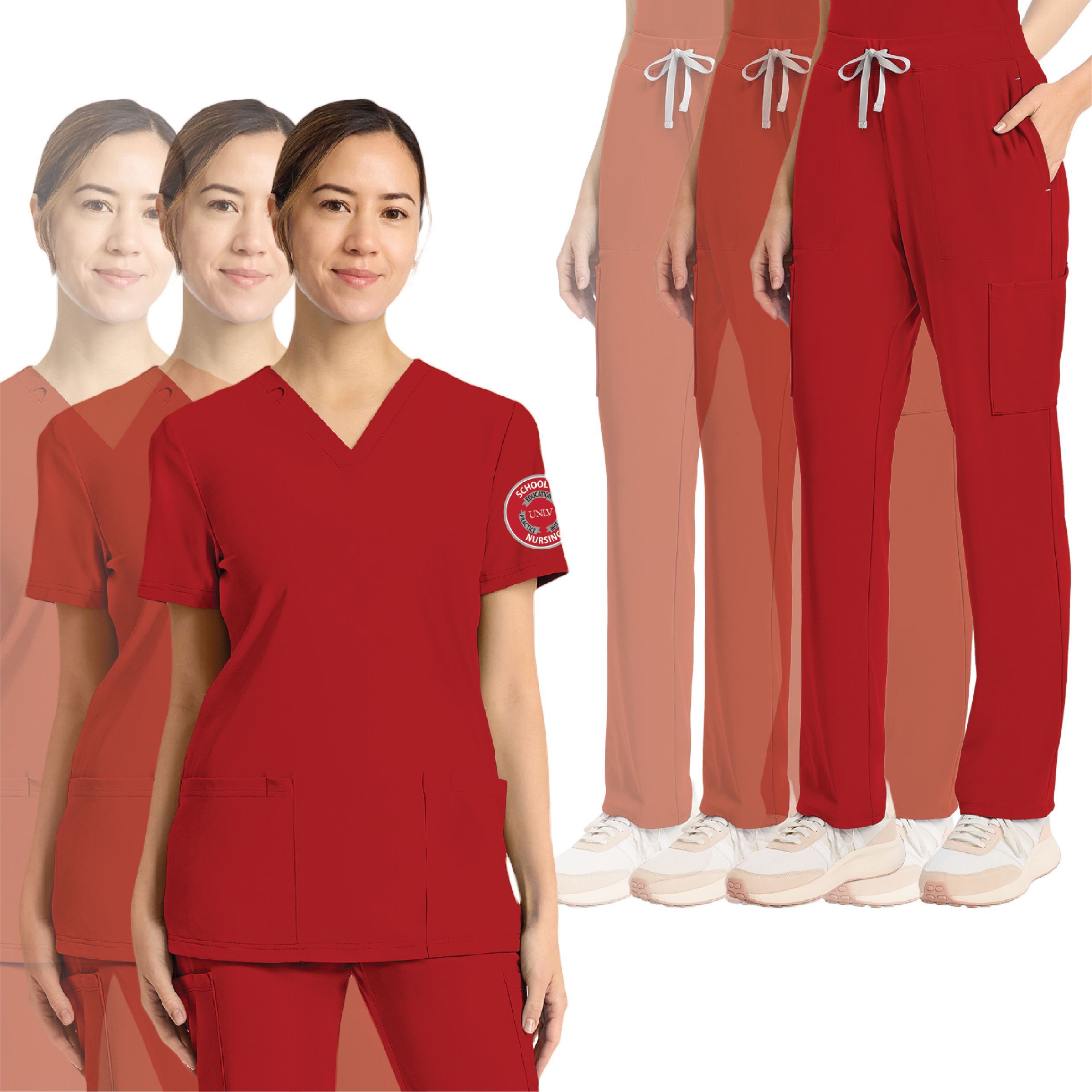 Women's UNLV Nursing BSN Scrub Bundle