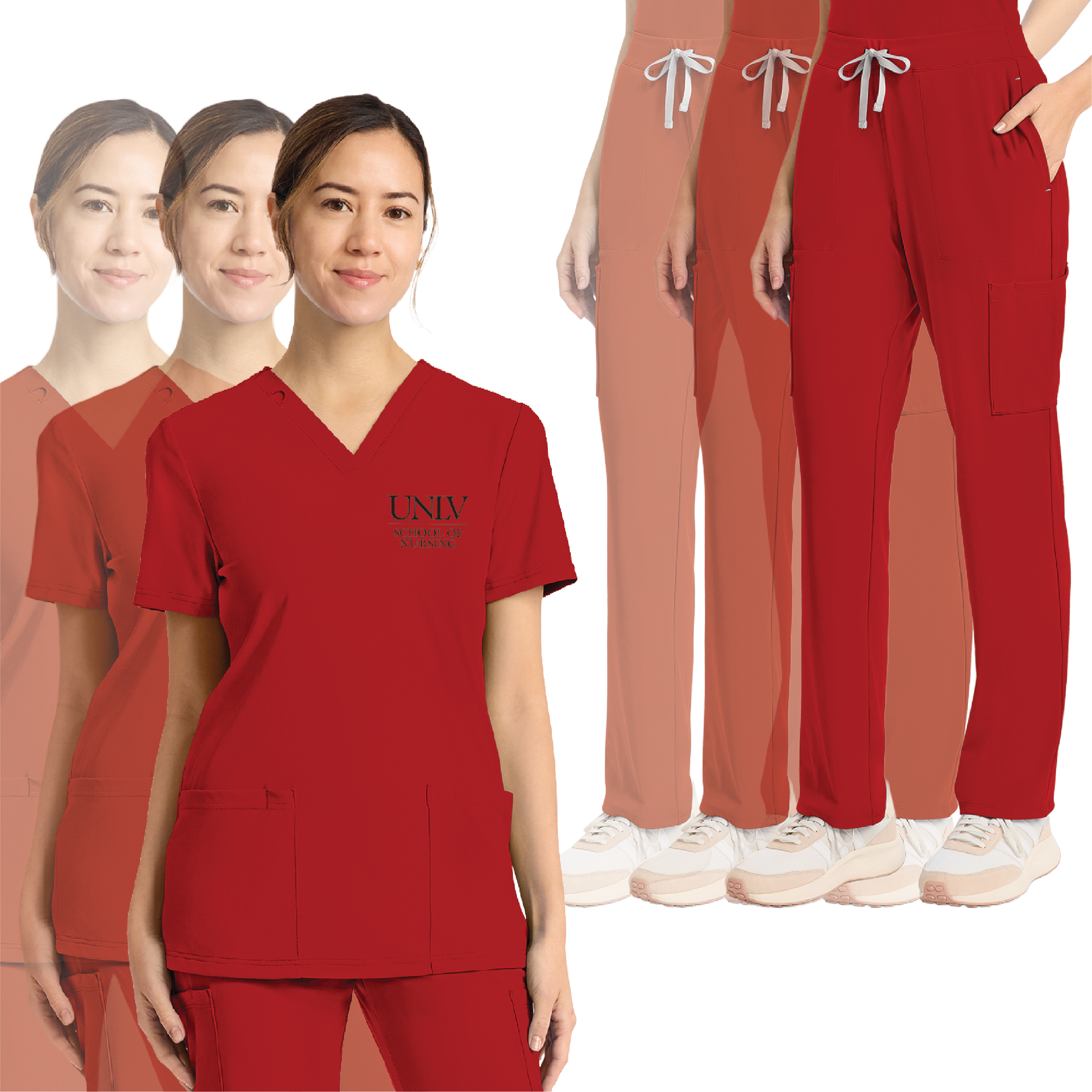 Women's UNLV Nursing DEMSN Scrub Bundle