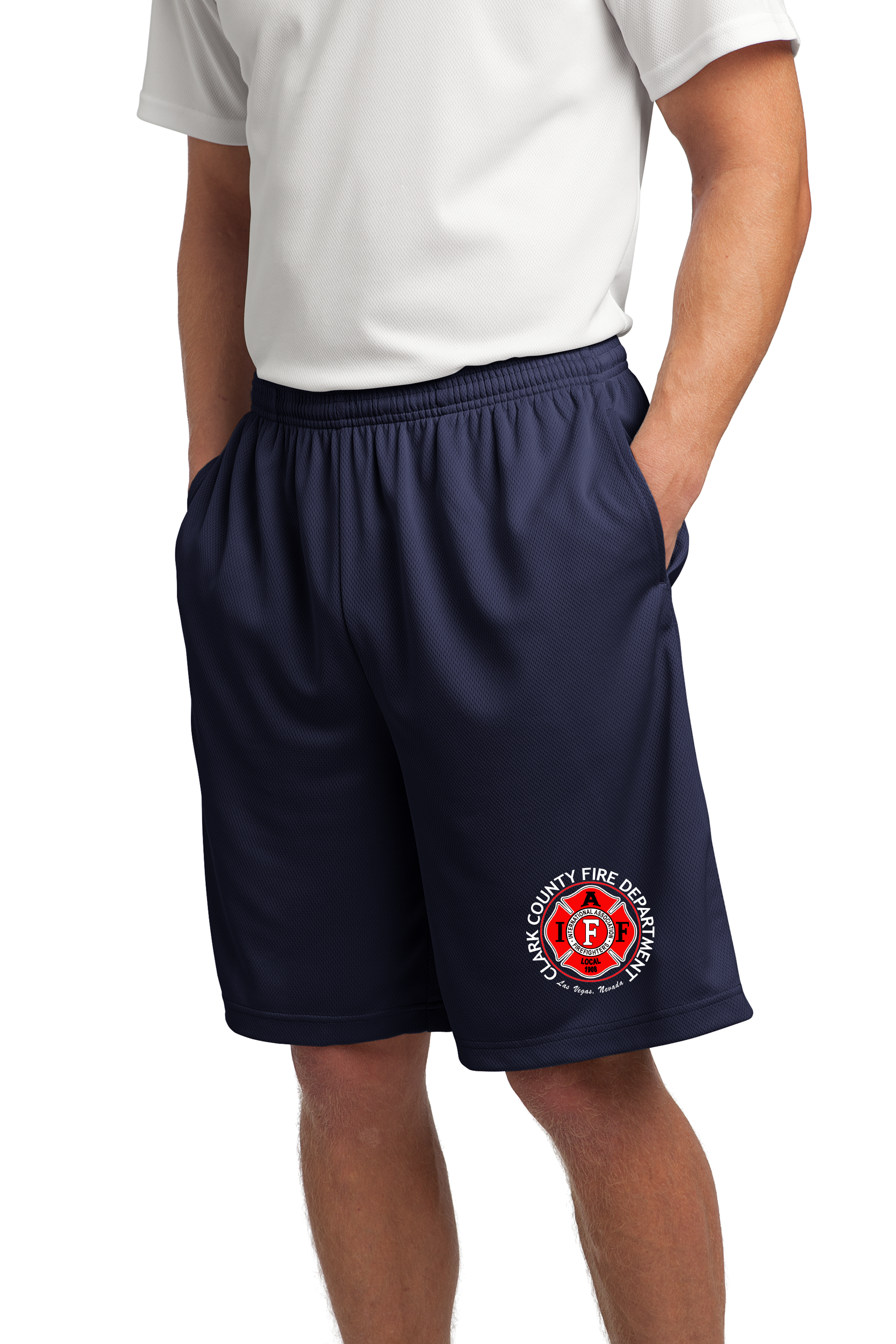 CCFD MESH Duty Workout Shorts w/ Pockets