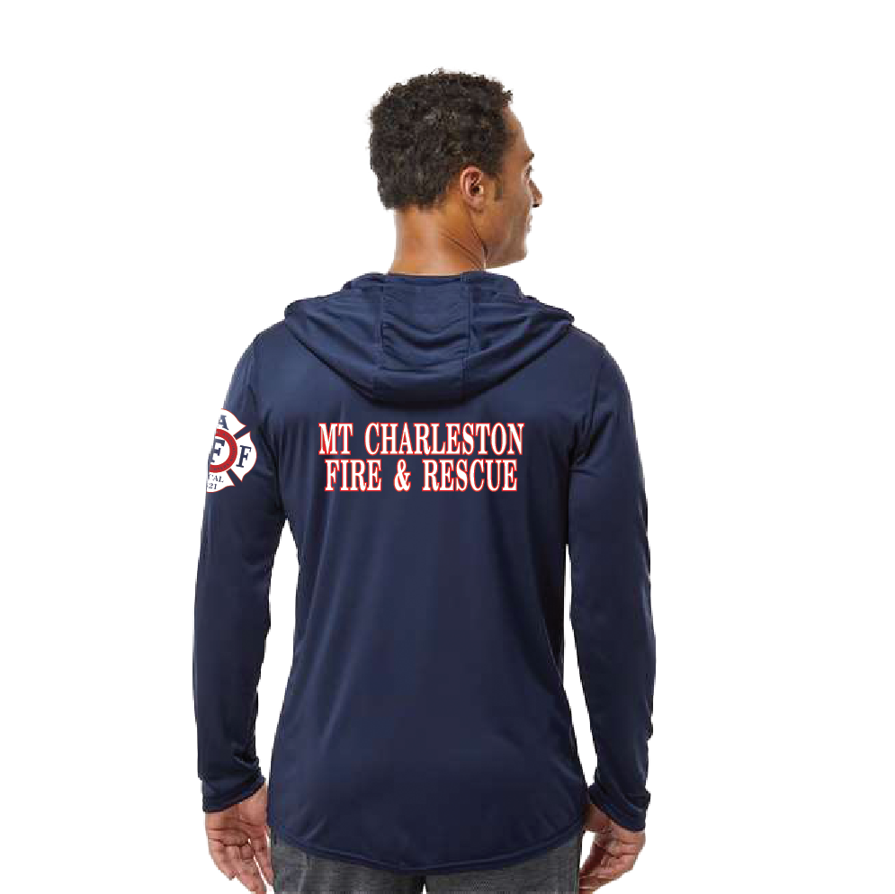 MCFR (Mount Charleston Fire & Rescue) Hooded Long Sleeve Shirt