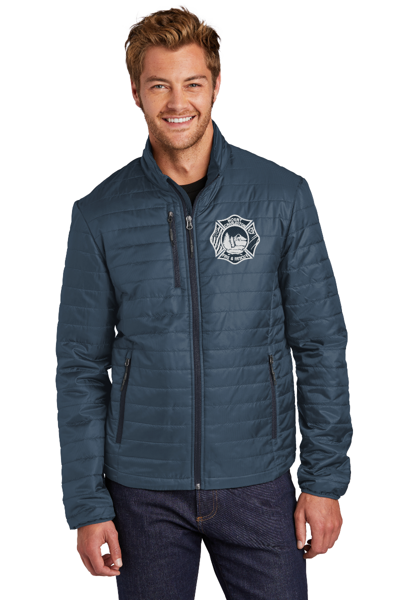 MCFR Embroidered Packable Puffy Jacket and Vest