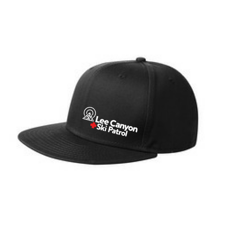 Lee Canyon Ski Patrol Flat Bill Cap