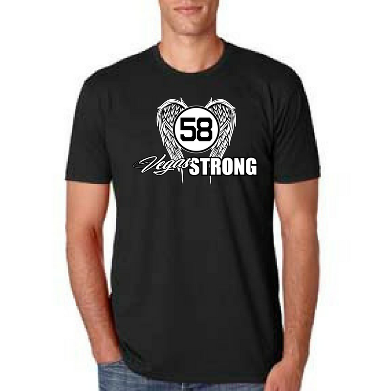 Vegas Strong 58 Angels Black
