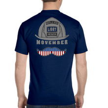 Load image into Gallery viewer, NLVFD 2018 Movember Awareness Tees